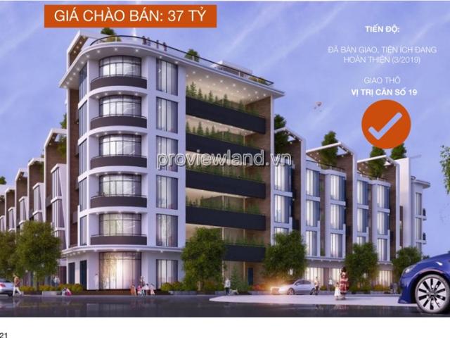 Bán căn nhà phố shophouse Thủ Thiêm Lakeview CII 5.5x20m