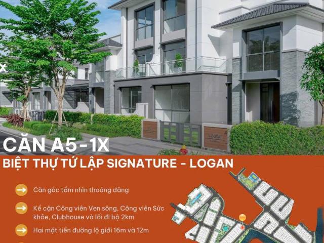 BÁN CĂN BIỆT THỰ TẠI GLADIA KHANG ĐIỀN, VIEW CÔNG VIÊN, GIÁ BÁN 85.3 TỶ