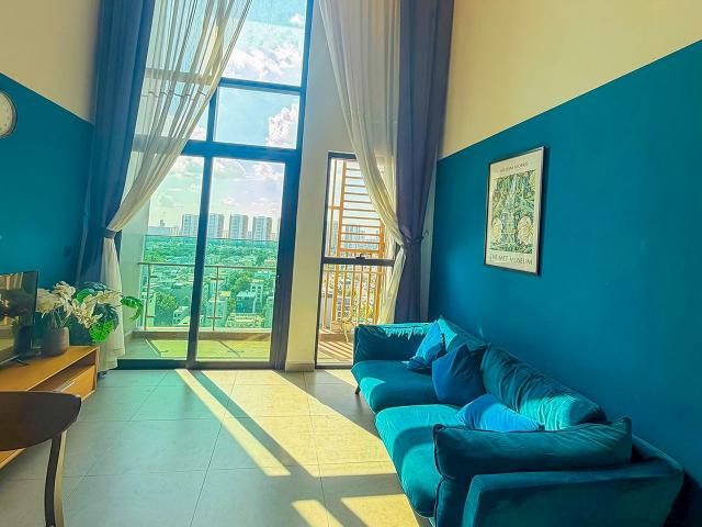 Bán căn Duplex tại Feliz En Vista gồm 2 phòng ngủ tầng cao view đẹp với diện tích 103m2