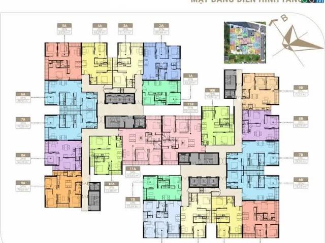 Bán Căn Hộ 3 PN DT 78,56m2 Chỉ Từ 3,8 Tỷ Tại Chung Cư The Fibonan Ecopark