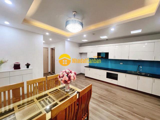Bán căn hộ 3pn full nội thất đẹp, giá rẻ nhất khu thanh hà, tòa hh02d b2.1