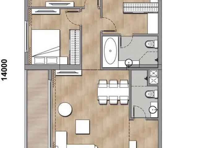 Bán căn hộ 3PN đẹp nhất dự án The Cosmo Residence