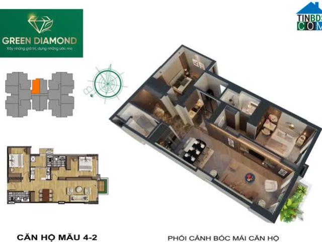 Bán căn hộ 2 phòng ngủ tại Đống Đa, nhận nhà ở ngay, chiết khấu 2,7% sổ hồng lâu dài