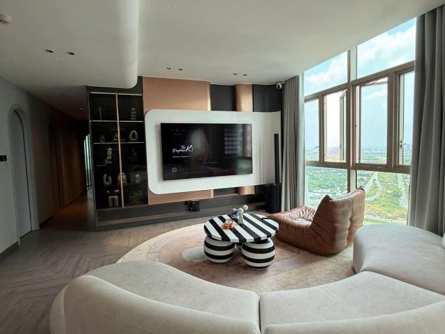 BÁN CĂN HỘ 4 PHÒNG NGỦ TẦNG CAO THE VISTA VIEW HỒ BƠI + NỘI THẤT ĐẦY ĐỦ