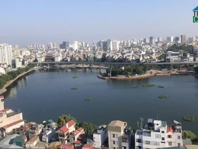 Bán căn hộ chung cư mặt phố Láng Hạ, Ba Đình, nhà đẹp lô góc, view mặt hồ Hoàng Cầu, có slot để ô tô