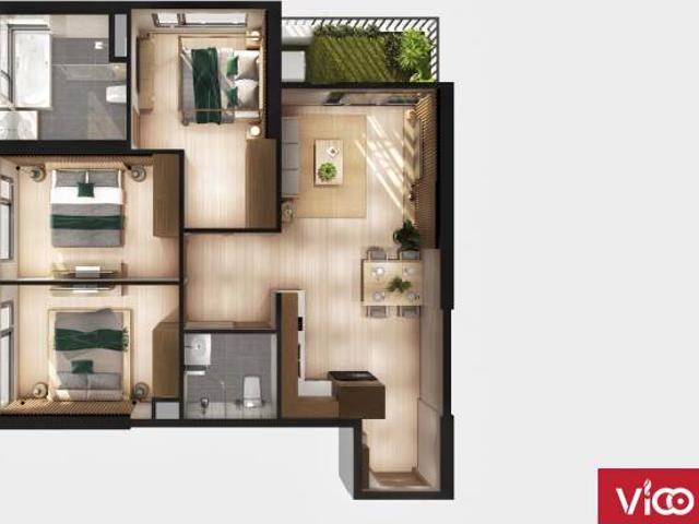 Bán Căn hộ Haven Park Ecopark duy nhất 3 ngủ 2 vs giá 3.96 tỷ