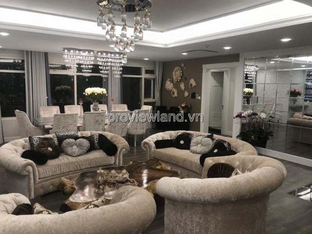 Bán căn hộ Penthouse Saigon Pearl 220m2 3 phòng ngủ nội thất mới