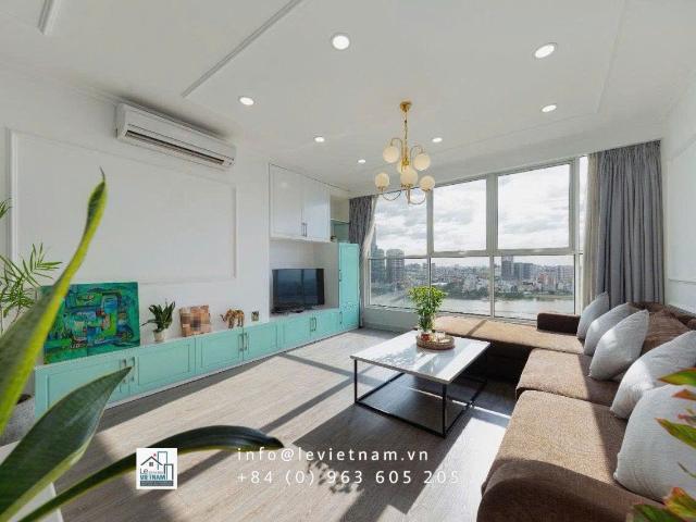 Bán căn hộ Thảo Điền Pearl Q2. 3PN. 134.5m2. View Sông SG, Landmark 81. Tầng cao. 17.55 tỷ TL