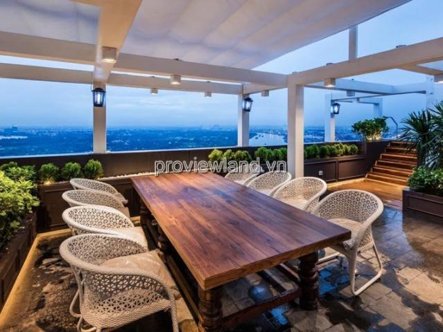 Bán căn Penthouse The Vista tầng cao full nội thất 5 phòng ngủ