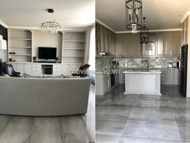 Bán căn Penthouse Masteri Thảo Điền 3 phòng ngủ full nội thất thoáng mát