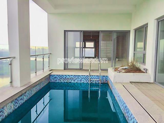 Bán căn Sky Villa Penthouse Diamond Island hồ bơi sân vườn 2 tầng DT 263m2