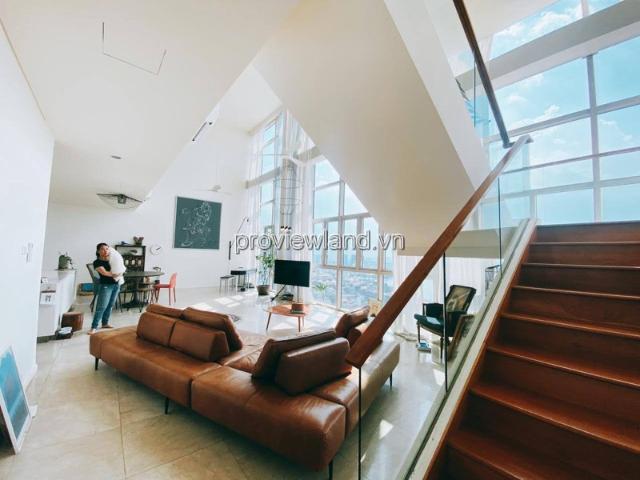 Bán căn The Vista loại Penthouse 4 phòng ngủ tầng cao thoáng mát