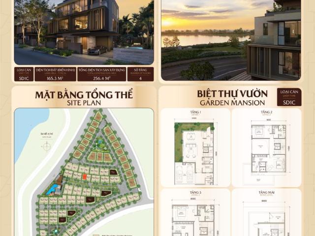 BÁN CẶP CĂN BIỆT THỰ SONG LẬP TẠI ORCHARD MANSIONS SYCAMORE BÌNH DƯƠNG, GIÁ BÁN 41 TỶ