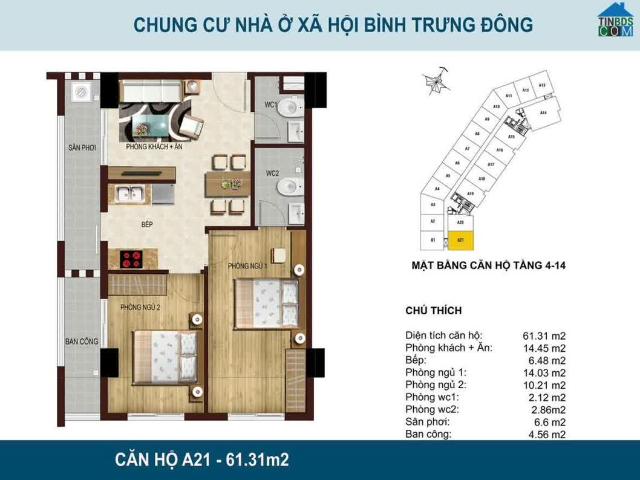 Bán Chung Cư Bluesky tower Q2, Liền Kề GLobal, Giá Sốc. Căn Góc tầng đẹp 2PN 2WC 2,4 tỷ, 66m2