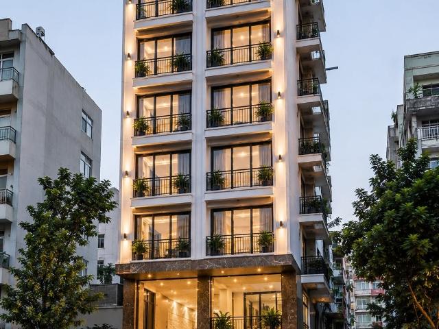 Bán apartment nguyễn xiển thanh xuân ô tô tránh dt 200 triệu/tháng 100m² 8 tầng mt 6m 45 tỷ