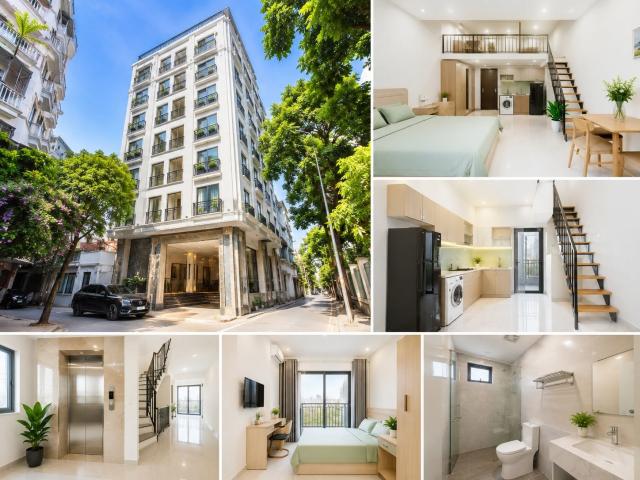 Bán apartment bùi xương trạch 115m² 32 phòng dòng tiền 2 tỷ/năm thang máy ô tô vào nhà sổ đỏ 35 tỷ