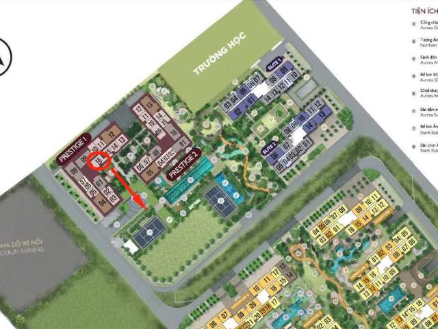 BÁN bằng giá HĐMB tại Lumi Hà Nội 2PN [P1] dt 71m2 bc Đông Nam đón gió