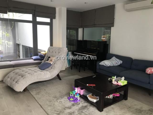 Bán biệt thự Thảo Điền gần trường Quốc Tế 1 trệt 3 lầu 5PN có sân vườn hồ bơi