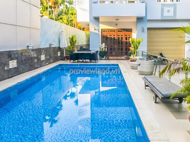 Bán Biệt thự Thảo Điền khu Compound kiến trúc 1 trệt 2 lầu diện tích 600m2