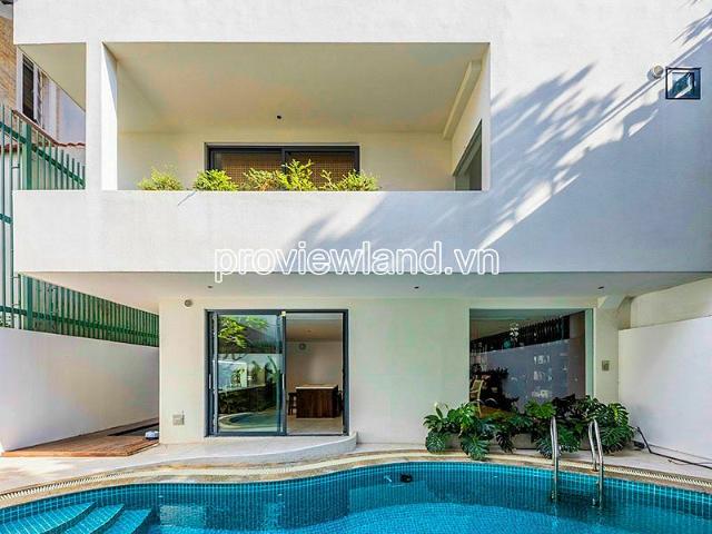 Bán biệt thự đường Nguyễn Văn Hưởng Thảo Điền 15x20m có hồ bơi đẹp
