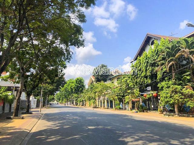 Bán biệt thự Nguyễn Văn Hưởng Thảo Điền, gần sông SG DT 1000m2, 1 hầm + 4 tầng
