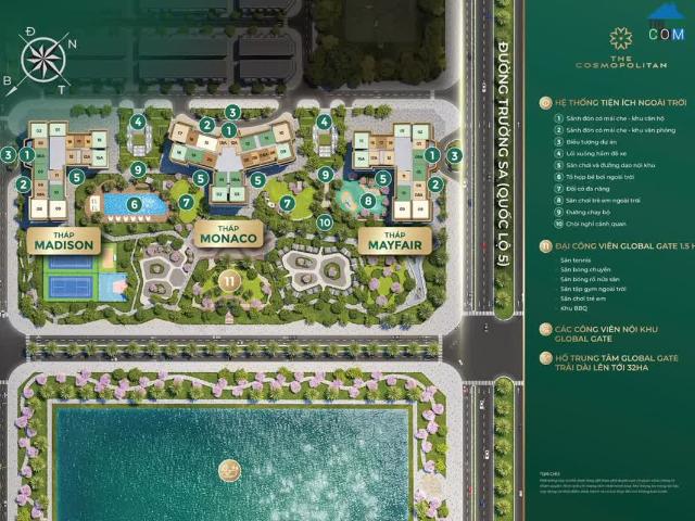 Bán biệt thự, nhà phố, căn hộ cao cấp dự án Vinhomes Global Gate Cổ Loa