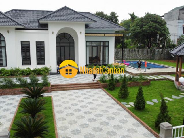 Bán biệt thự nhà vườn tại thị trấn lương sơn giá chỉ 5.6 tỷ