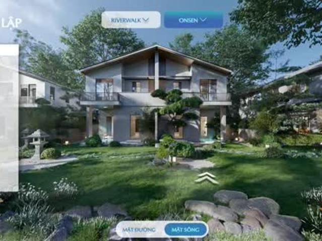 Bán biệt thự onsen dự án eco village saigon river giá 26,5 tỷ gồm VAT, PBT