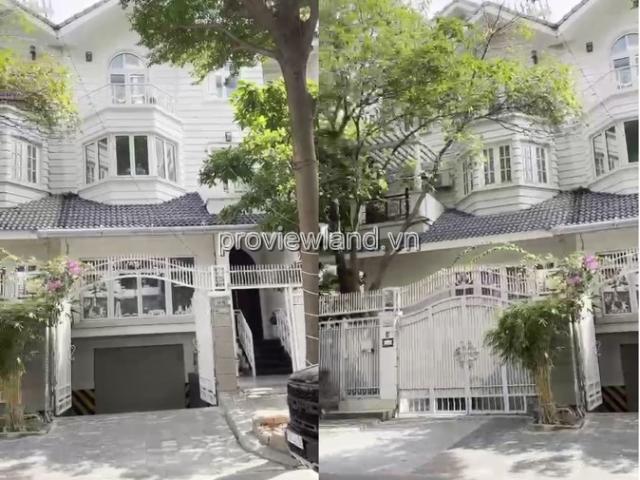 Bán biệt thự Saigon Pearl 4 phòng ngủ 4 tầng đầy đủ nội thất