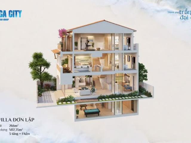 Bán biệt thự siêu sang Blanca City Vũng Tàu