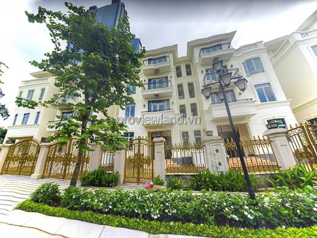 Bán Biệt thự song lập Victoria Ba Son Quận 1 giá tốt 1 hầm 3 tầng diện tích 225m2