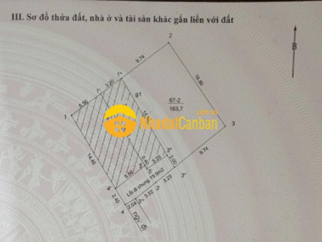 Bán gấp nhà cạnh công viên nước hồ tây dt183m2. Giá 7.2 tỷ
