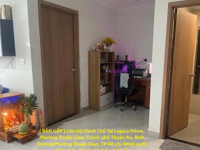 Bán gấp Căn Hộ Chính Chủ Tại Legacy Prime, Phường Thuận Giao, Thành phố Thuận An, Bình Dương