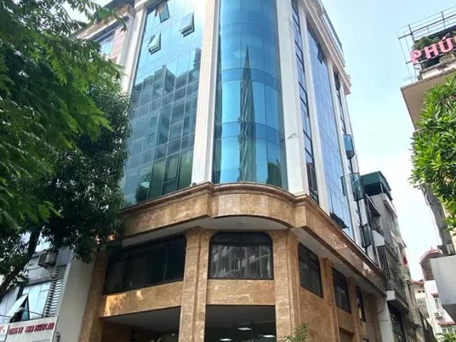 Bán Gấp Tòa Văn Phòng 9 Tầng Mặt Phố Phạm Tuấn Tài. Lô góc. MT 10m. Giá 75 Tỷ