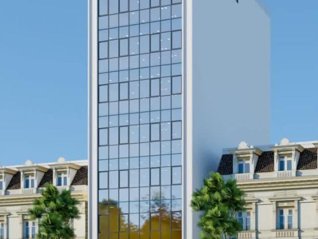 Bán Gấp Tòa Nhà Văn Phòng 9 Tầng Mặt Phố Hoàng Ngân. Vị Trí Đắc Địa. MT 8,3m. Giá 75 TỶ