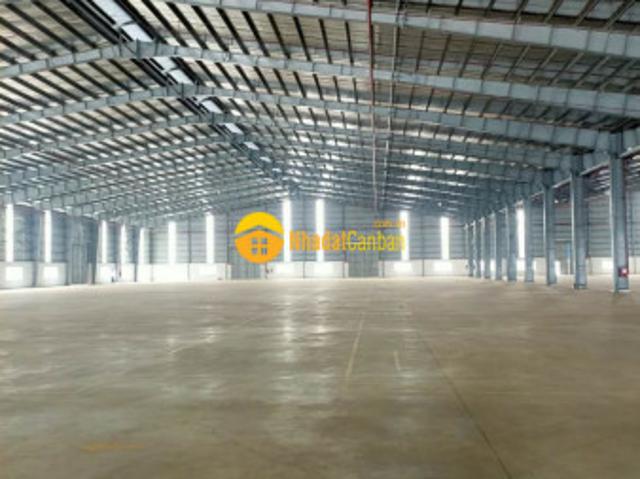 Bán kho xưởng ql 50 kcn tân kim, cần giuoc, long an. Dt 8000m2, giá 79 tỷ còn tl