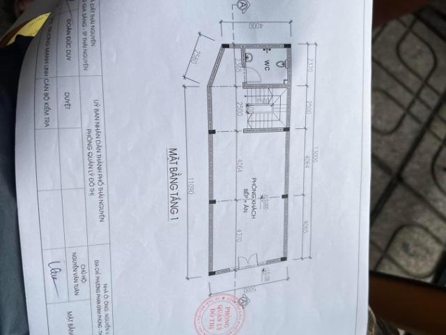 Bán lô đất 74m2 gần hồ Xương Rồng, p Phan Đình Phùng, tp Thái Nguyên. Giá 1ty