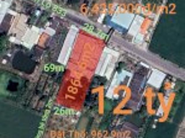 Bán Lô Đất Thổ Mặt Tiền Kinh Doanh Tỉnh Lộ 833 Giá 12 Tỷ