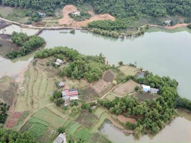 Bán lô đất bám hồ núi cốc, view cực rộng! Giá đầu tư sớm Phúc Tân, Phổ Yên, Thái Nguyên