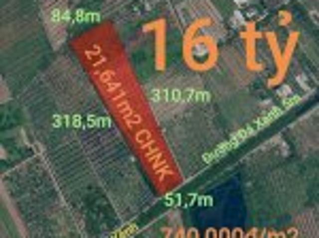 Bán Lô Đất Chnk Không Dính Quy Hoạch Cho Chuyển Thổ Giá 16Tỷ