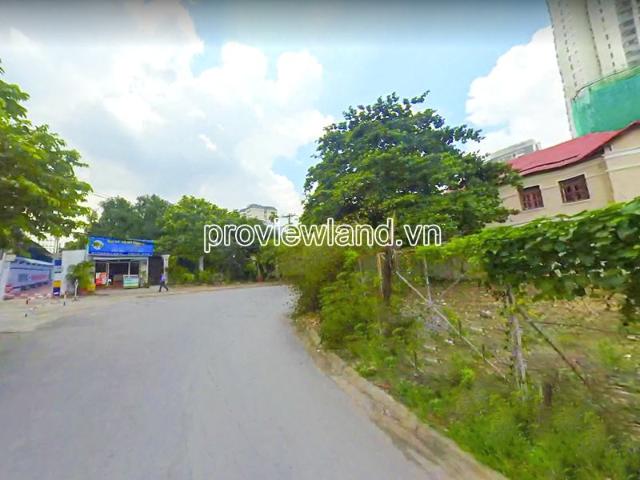 Bán lô đất góc đầu hồi tại Thảo Điền mặt tiền Võ Trường Toản diện tích 1313m2