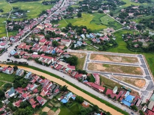Bán lô đất kdc trung tâm huyện Phú Bình mới hạ tầng hoàn thiện xây nhà ở luôn. Giá hơn 1ty