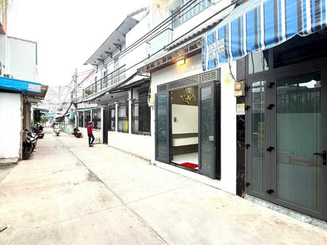 Bán nhà mới 1 lầu – hẻm xe hơi 1627 huỳnh tấn phát, p. Phú thuận, tp. HCM