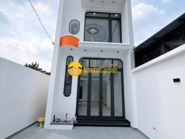 Bán nhà mới xây mt lộc trung, mỹ lộc dt 100m2, 1 lửng 3pn, 2wc giá 2,69 tỷ