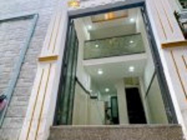 Bán Nhà Mới Đẹp Sát Mặt Tiền Q4 Shr Chỉ 1,5 Tỷ