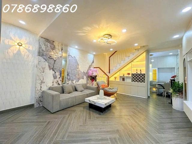 Bán nhà mới đẹp 1 lầu hẻm 994 huỳnh tấn phát, p. Tân mỹ, tp. HCM