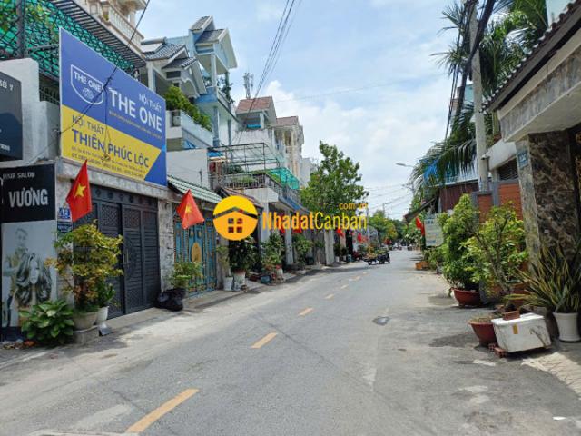 Bán nhà mặt tiền đường tân thới hiệp 13, quận 12, 4 tầng, giá 6.98 tỷ