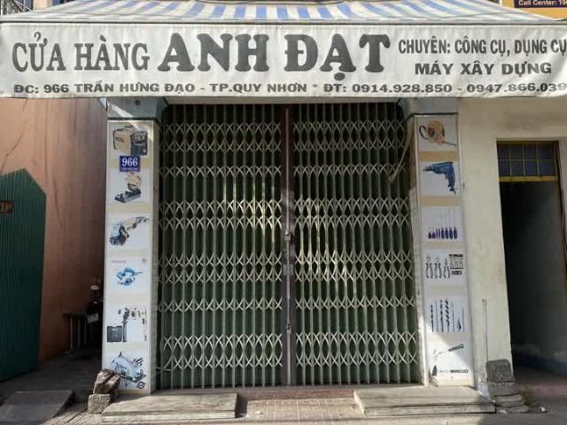 Bán nhà mặt tiền đường Trần Hưng Đạo TP Quy Nhơn