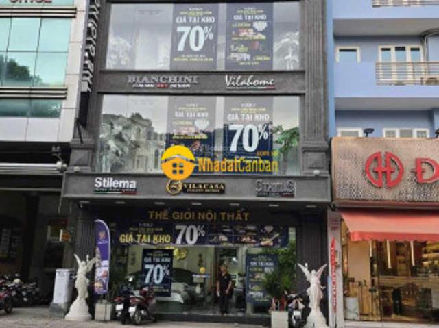Bán nhà mặt tiền thạch thị thanh quận 1 9.5x18m, 3 tầng, giá bán 57 tỷ tl