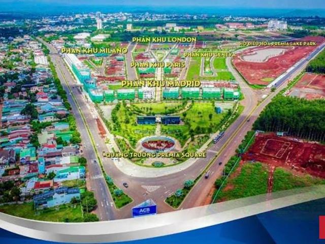 Bán nhà mặt phố Eco City Premia, Đường Nguyễn Chí Thanh, TP Buôn Ma Thuột